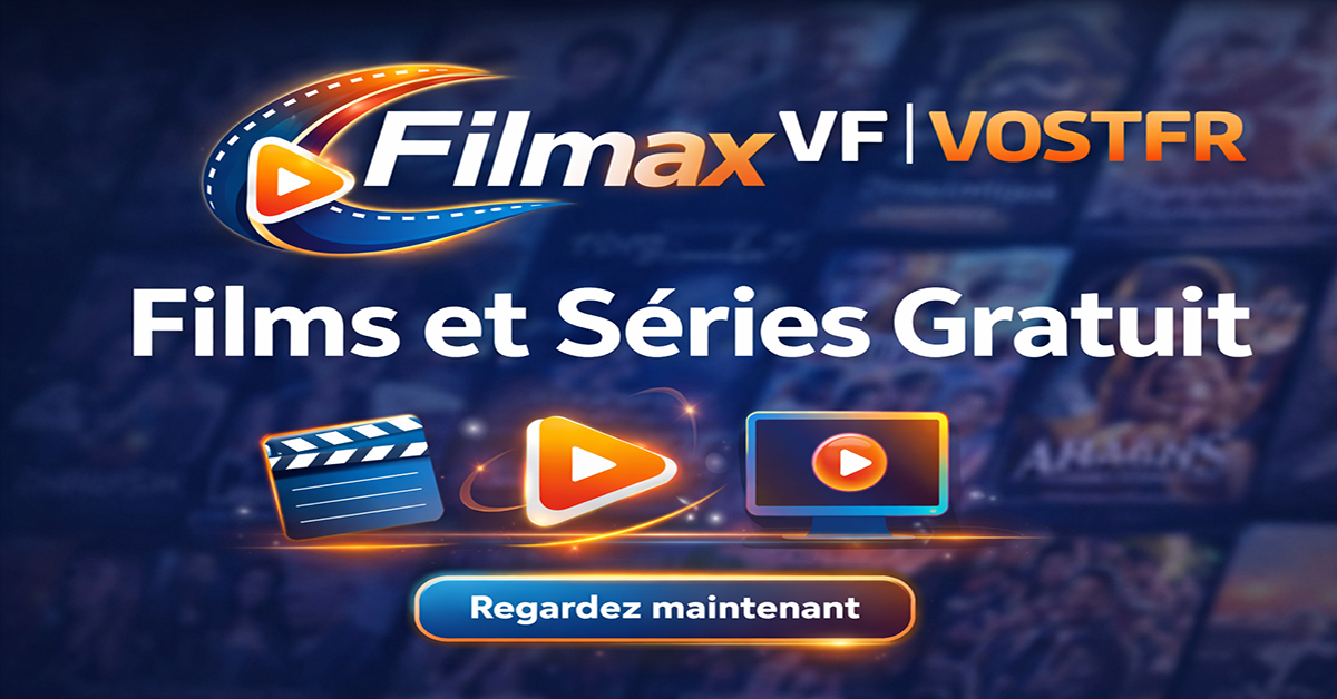 Bannière filmax avec films et séries en streaming